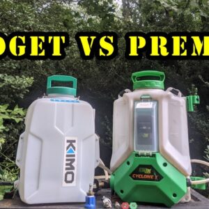 Budget VS Premium Battery Backpack Sprayers