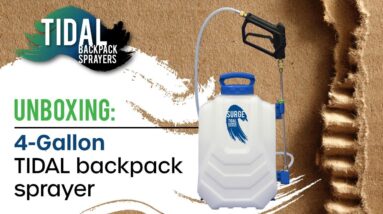 Unboxing a TIDAL Backpack Sprayer (SURGE - 4-Gallon)