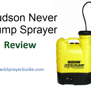 hudson never pump backpack sprayer review